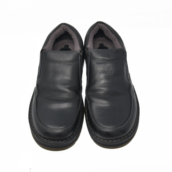 *Doc Martens Sz 12 Black Leather Slip On Comfort main image 5